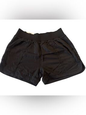 Member’s Mark Tencel Black Pull On Shorts Size Medium NWT Relaxed Fit